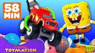 Claw Machine Surprise Toys Compilation w/ Blaze, SpongeBob, & More! | 58 Minutes | Toymation by Toymation 84,937 views 2 months ago 58 minutes