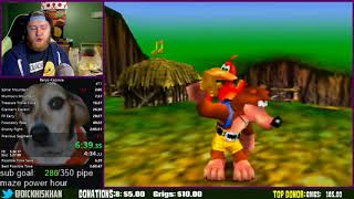 Banjo-Kazooie 100% PB: 2:05:45