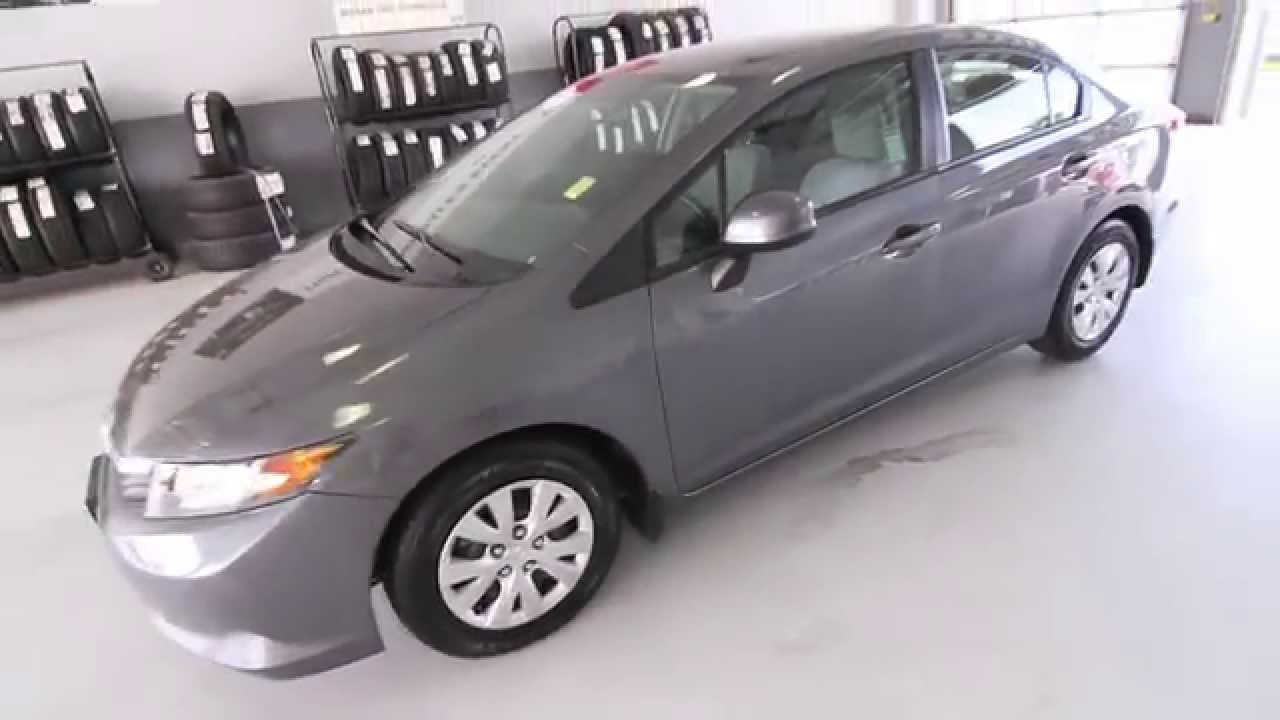 Certified Preowned 2012 Honda Civic 36,884 miles  Stock 