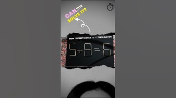 Move One Matchstick to Fix the Equation 🤔 | Can You Solve It? #puzzle #shorts @learnwithus13