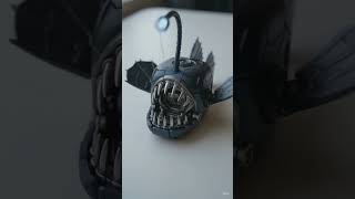 🤯 Cube or Monster? Mechanical Angler Fish! #Shorts