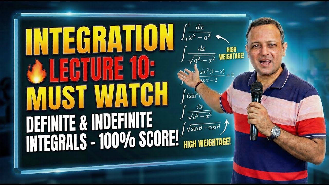 Integration Guaranteed 4 Marks Question | Lecture 10 | Rahul Sir (Skill Forum)