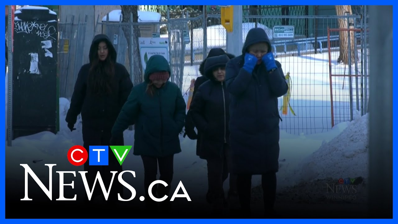 Mercury falling in Manitoba