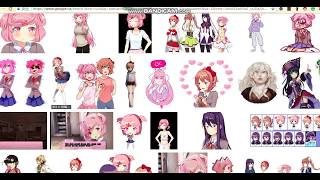 Ddlc Background Sayori And A Little For Natsuki