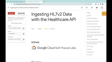 Ingesting HL7v2 Data with the Healthcare API || #qwiklabs || #GSP628 ||  [With Explanation🗣️]