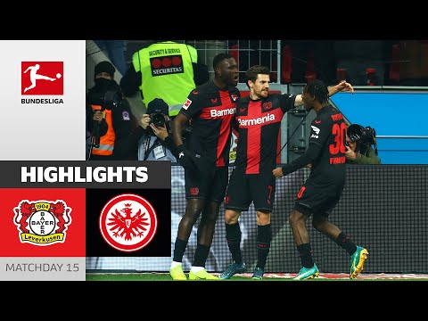 Bayer Leverkusen Eintracht  Frankfurt Goals And Highlights