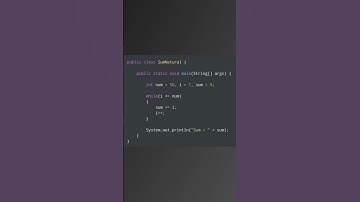 Java Program to Calculate the Sum of Natural Numbers using while loop