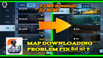 How to fix map download error in bgmi | bgmi maps not downloading | bgmi map download problem