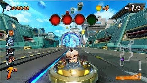 Crash Team Racing Nitro-Fueled (PS4) Online: Baby Cortex Racing In Android Alley