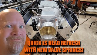 How To Replace Valve Springs and Do A Budget Refresh On An LS Head by Reddirtrodz 755 views 5 months ago 20 minutes