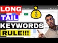 Google Adwords Long Tail Keywords - CRUSH Your Competiton FAST