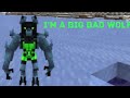 Minecraft Ben 10 Mod, meet Benwolf/Blitzwolfer (Alien Evolution Mod and Anur Trio Addonpack)