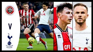 Sheffield United v Tottenham EPL '23/'24 Spurs could relinquish fifth place to Chelsea if they lose