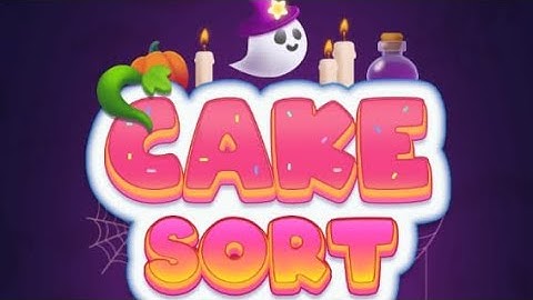 cake sort puzzle 3D game play walkthrough||offline games||