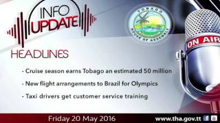 THA's Info Update Friday 20 May 2016