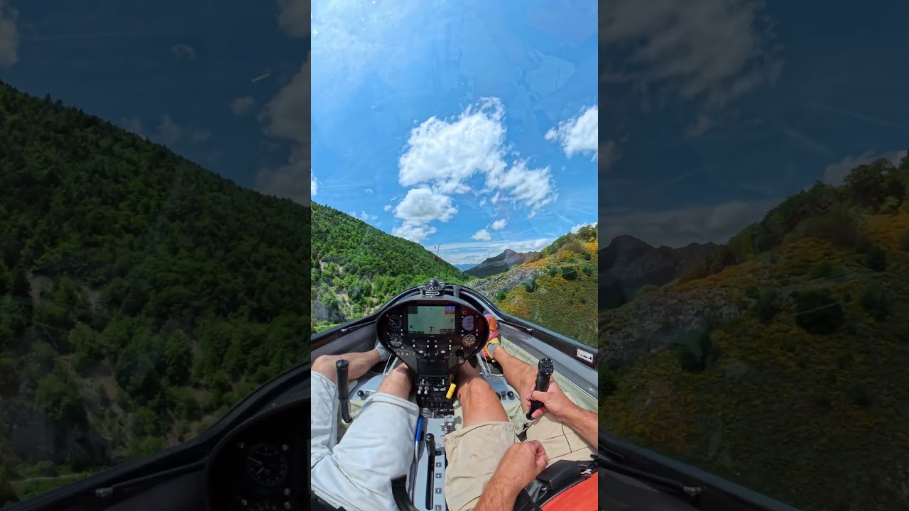 Lowpass with the Taurus Electro ultralight glider #gliding #aviation