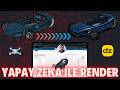 Yapay Zeka ile Render | #dzineai #ai #render #solidworks #3dexperience #yapayzeka #realistic