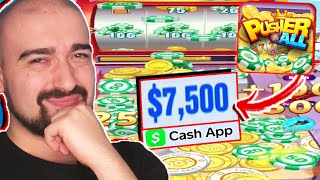 Make $7500 Pushing Coins? LET'S TEST IT! - Pusher ALL App Review (True Experience) screenshot 1