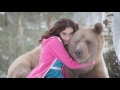 Фотосессия с медведем Степаном и Лизой