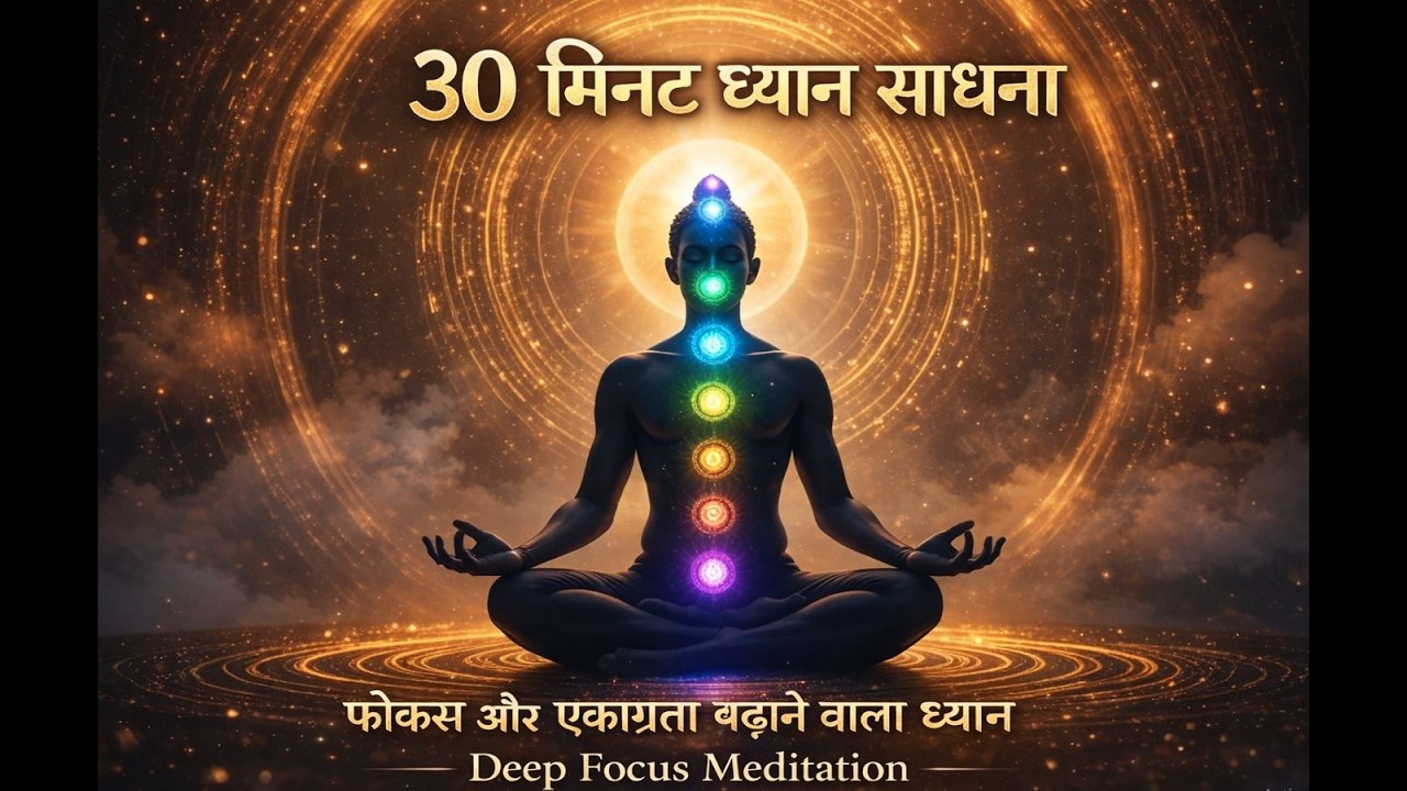 🙏ॐ मंत्र 30 मिनट | Powerful OM Chanting | मन की शांति और एकाग्रता