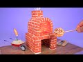 Amazing MINI PIZZA OVEN built with Mini Bricks