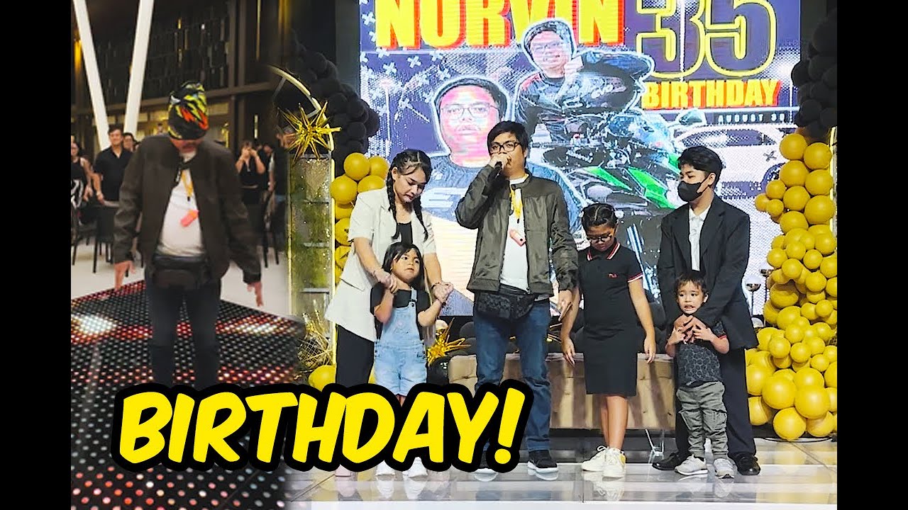 Sorpresa ko kay Norvin sa kaarawan nya 