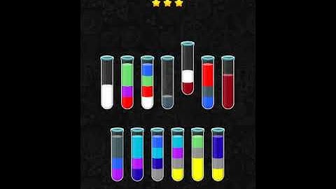 Color Water Sort 3D level 136 | Gameplay Mobile Games