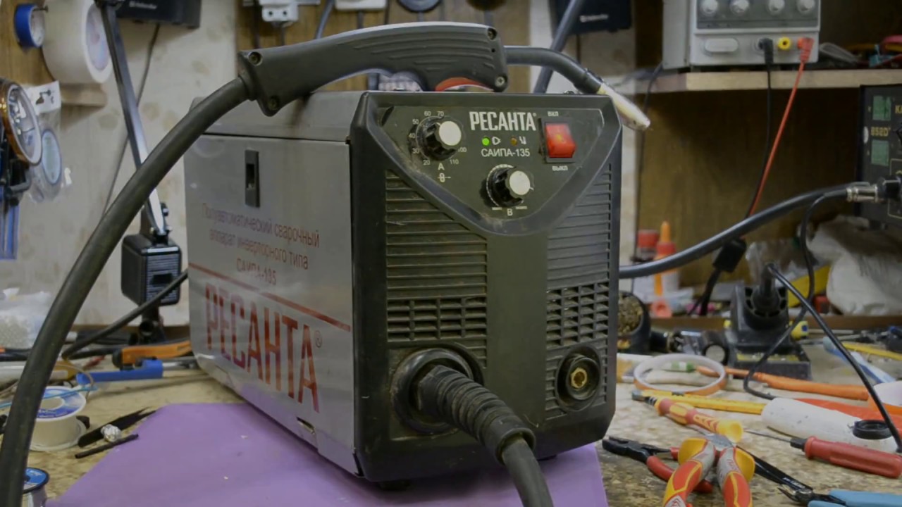 Ремонт сварочного аппарата Ресанта САИПА135 - YouTube