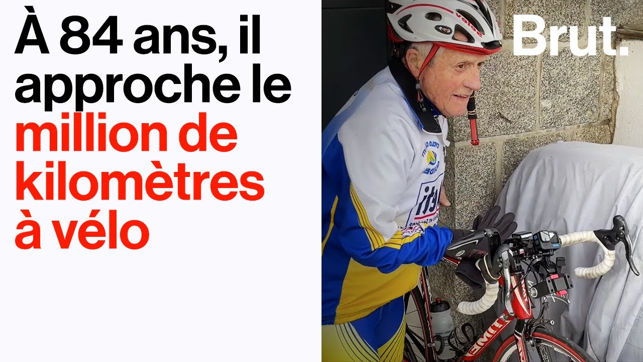 À 84 ans, Michel Le Crom approche le million de kilomètres à vélo