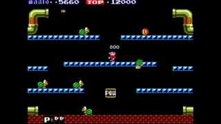 Mario Bros. (1983 Arcade Gameplay) screenshot 5