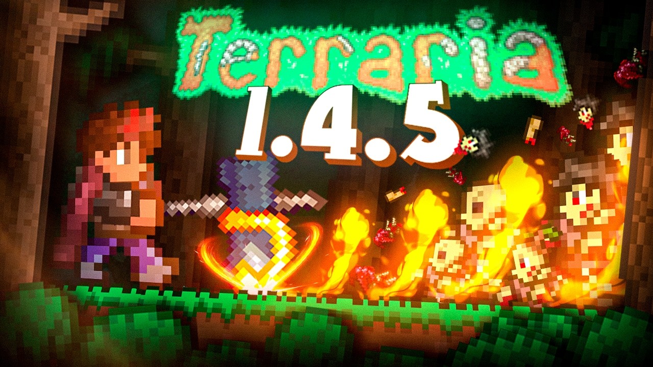 TERRARIA 1.4.5 СО ВСЕМИ СИДАМИ (пробуем)