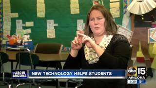 New technology to help deaf students
