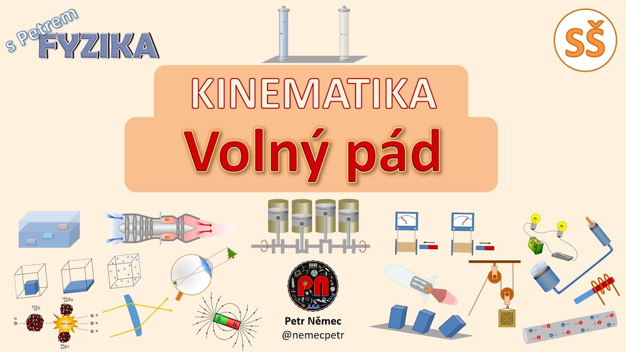 Volný pád - fyzika SŠ