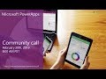 PowerApps community call-February 2019
