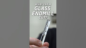 GLASS Endmill 💎 Will It Cut??