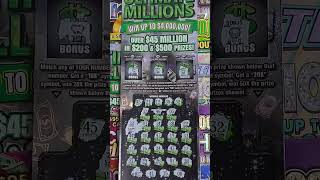 NICE LITTLE WIN! 💰 #michiganlottery #scratchoffs #ytshorts #ultimatemillions