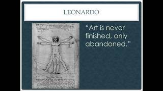 Chapter 14, Part 3: Leonardo
