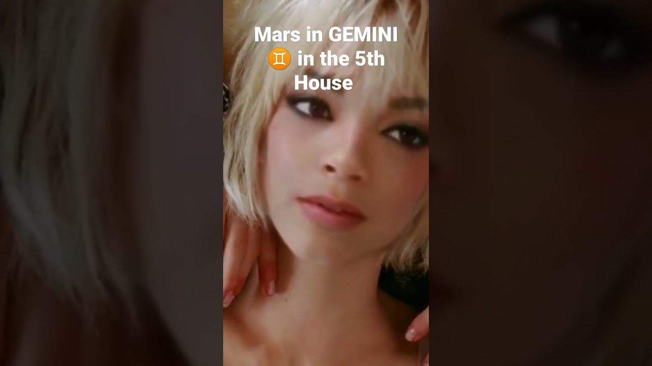MARS in GEMINI  in the 5th House is pure childish fun   It's not a good time for seriousness