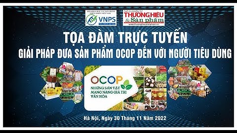 Giải pháp đưa sản phẩm OCOP đến với người tiêu dùng