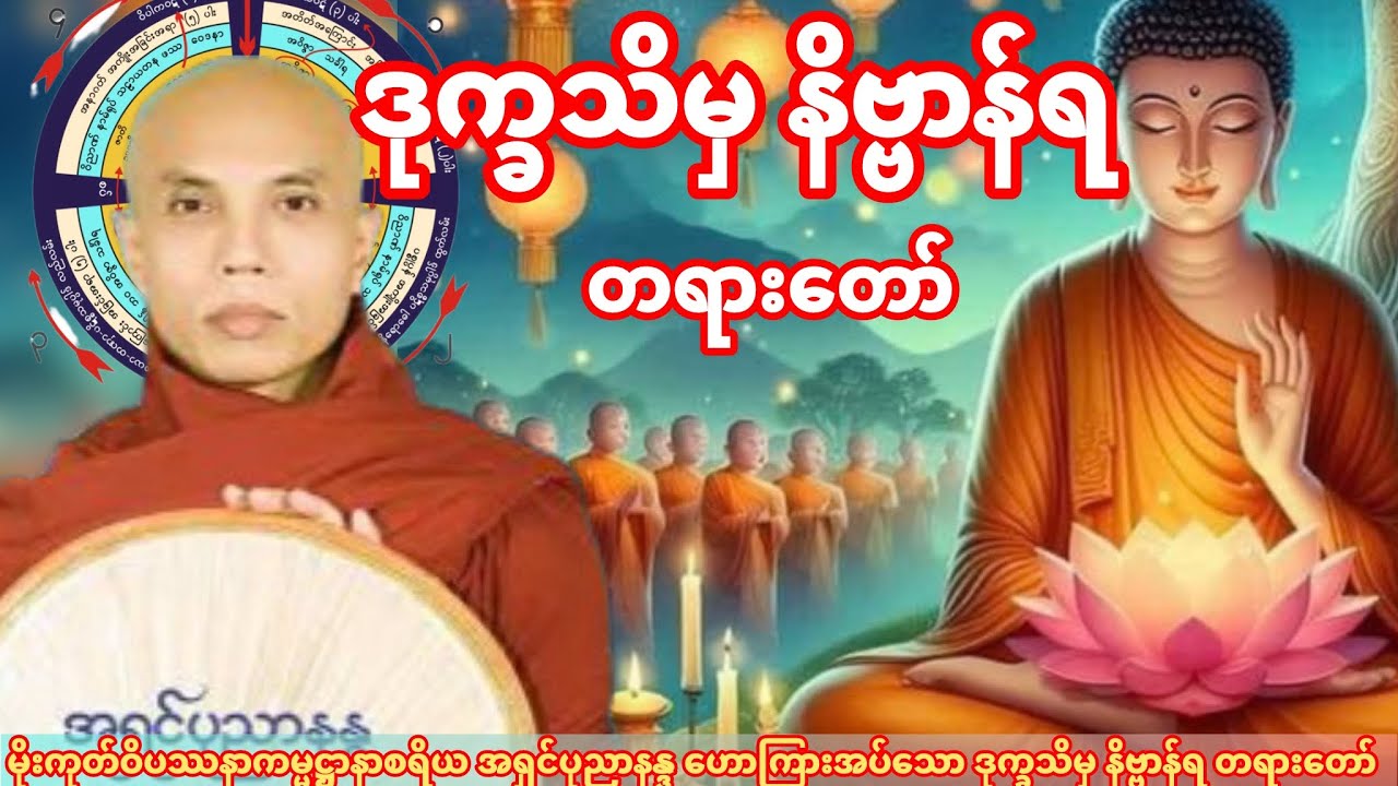 ဒုက္ခသိမှ နိဗ္ဗာန်ရ တရားတော် (မိုးကုတ်ဝိပဿနာကမ္မဋ္ဌာနာစရိယ အရှင်ပုညာနန္ဒ)