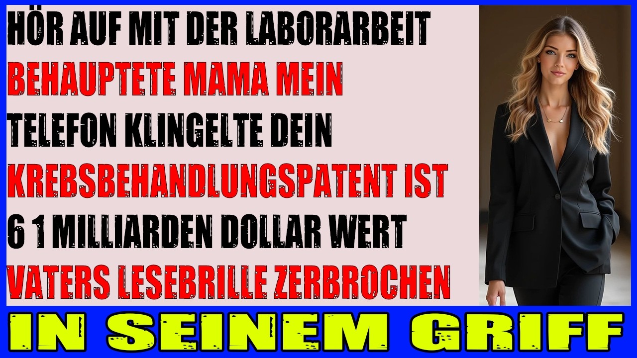 Meine Eltern nannten meine Forschung wertlos bis Big Pharma anrief