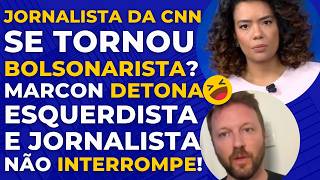 🚨MELHOR DEBATE DO ANO! MARCON JANTA ESQUERDISTA AO VIVO NA CNN