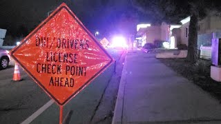 LIVE IN SLO DUI CHECKPOINT SANTA ROSA ST