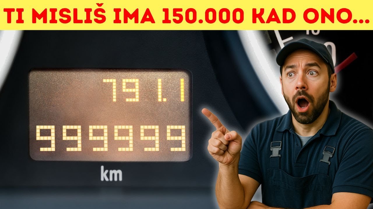 Evo kako da prepoznaš vraćenu kilometražu – čak i kad sve deluje savršeno! 🚗