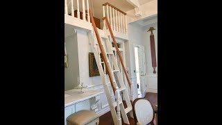Contemporary Alternating-Tread Space-Saving Staircase