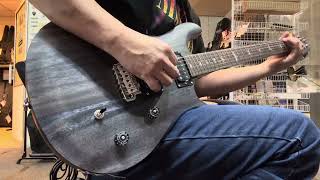 Prs Se Ce24 Standard Satin Electric Guitar Wbag, Charcoal - Overdrive & Clean