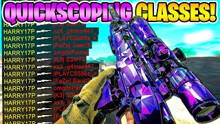 ALL The BEST QUICKSCOPING CLASS SETUPS in MW2