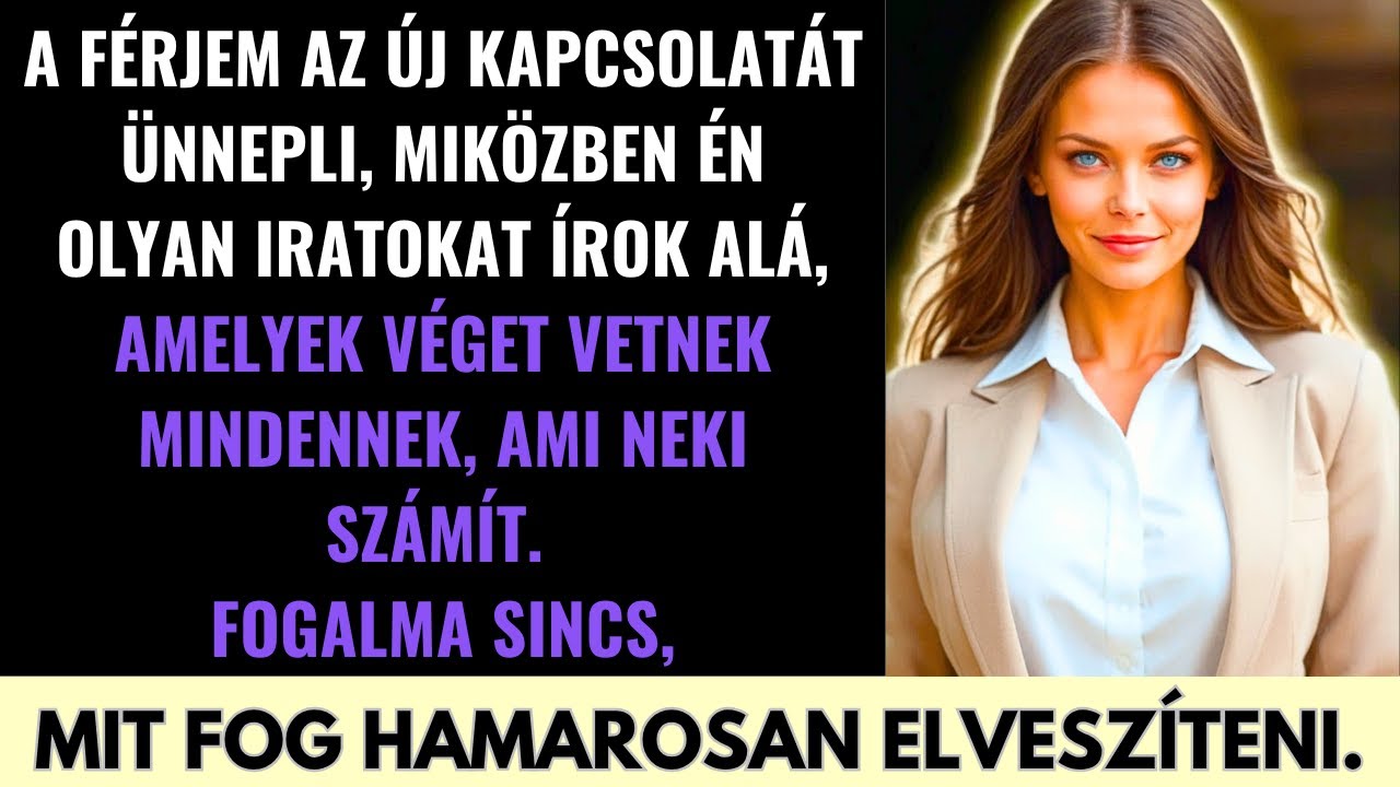 A Férjem Új Kapcsolatát Ünnepli, Miközben Én Aláírom a Papírokat, Hogy Véget Vessek Mindennek