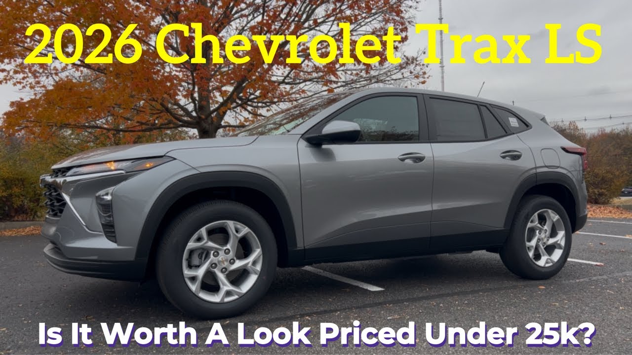 Chevrolet Trax LS 2026 года: ЛУЧШИЙ субкомпактный внедорожник до 25 тыс.?