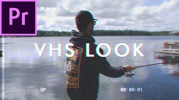 VHS Effect Tutorial (no plugins) | Adobe Premiere Pro (2025)